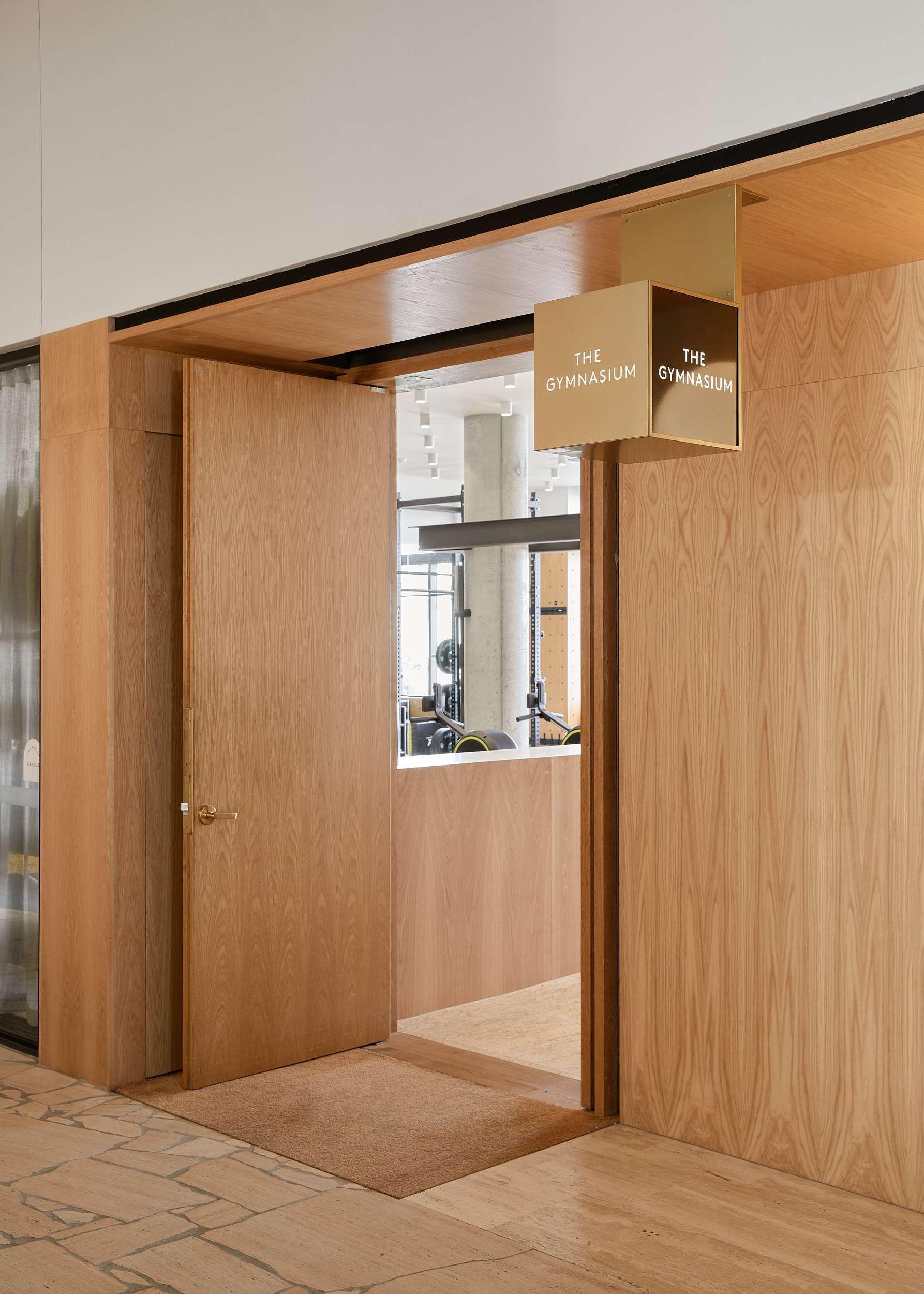 The Calile Hotel Brisbane Ngoại thất bức ảnh The entrance to the gym